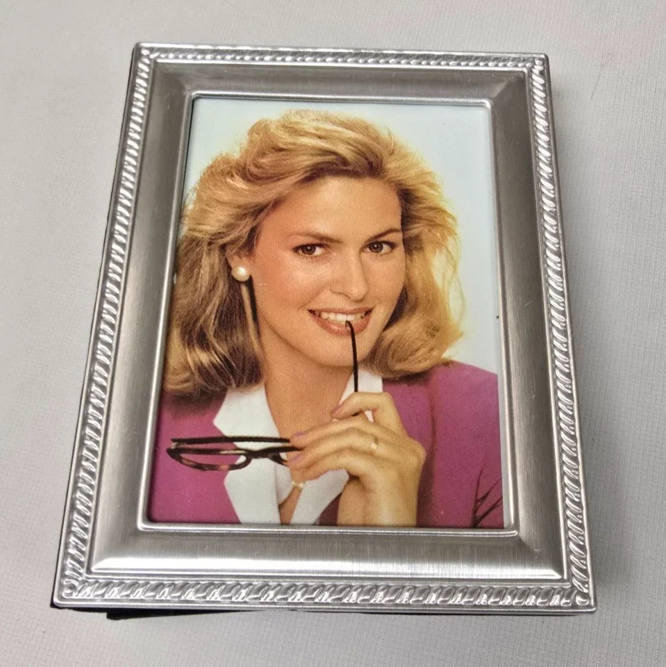 银色金属相册带天鹅绒背衬和塑料袖适用于 4x6 图片 — 第 2/4 张图片