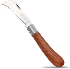 Pruning Knife,Grafting knife, Stainless Steel Garden Budding Knife, Folding P...