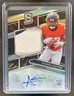 2024 Panini Spectra Audric Estime Rookie Patch Auto RC Hyper #/60 Broncos