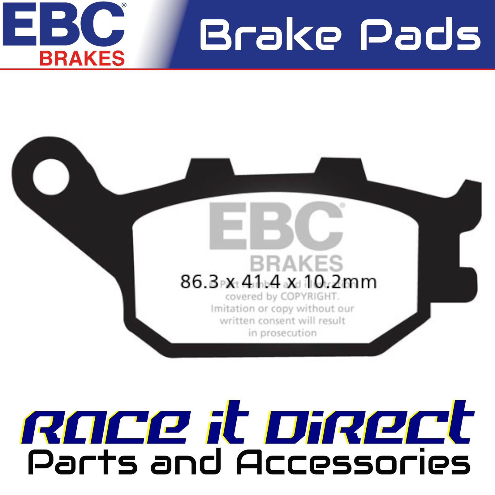 Brake Pads for HONDA CB 1300 2003-2004 Rear EBC