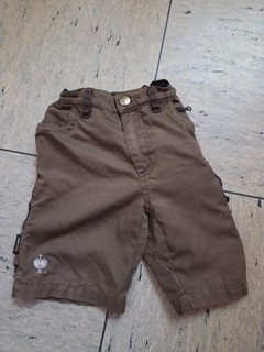 Cargo Kurze Hose Shorts Engelbert Strauss braun Kinder Jungen Größe 98 / 104