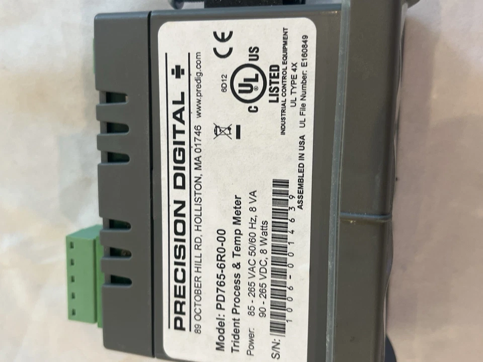 Precision Digital PD765-6R0-00 Trident Process & Temperature Meter - Image 4 of 4