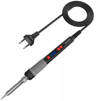 90W 220V Profi Lötkolben Set Lötset Feinlötkolben Regelbar Soldering Iron Kit DE