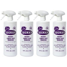 3 Pack Folex 32 oz Instant Carpet Spot Remover Carpet Cleaner 1.25 per fl oz