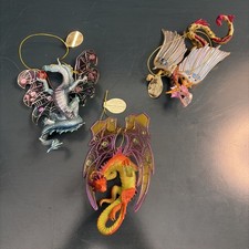 2006 Ashton Drake Galleries Set Of  3 Dragons...