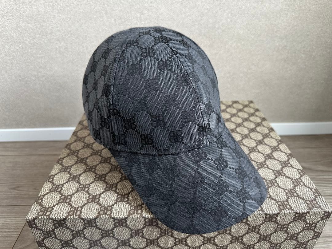 BALENCIAGA×GUCCI Cap Gray L | eBay