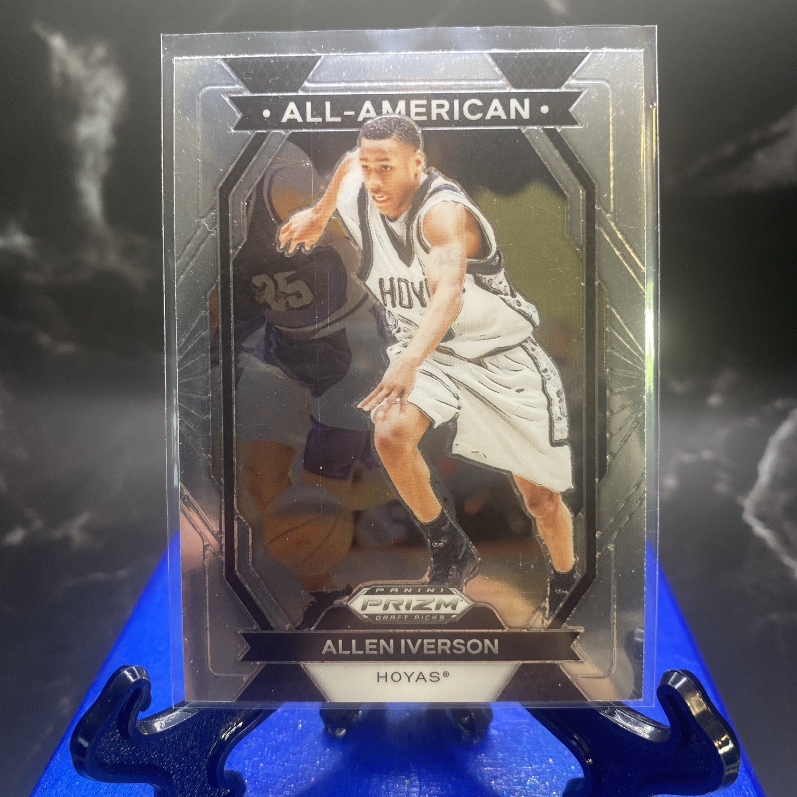 2024 Panini Prizm Draft Picks - All-American Silver Prizm #18 Allen Iverson