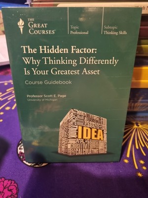 The Great Courses The Hidden Factor: Why Thinking Differently Is Your Asset New 