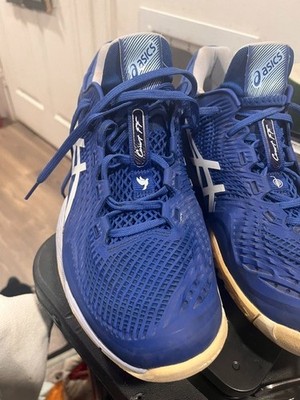 ASICS COURT FF 3 NOVAK DJOKOVIC TENNIS SHOES BLUE/FRESH AIR MENS SIZE 10,5