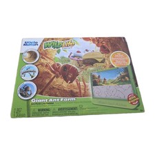 Uncle Milton Giant Ant Farm Large Viewing Area Care Live Nature Learning Toy