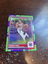 2023-24 Panini Haunted Hoops - Jordan Poole #277 Slime