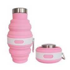Collapsible Water Bottle Portable Silicone Drink Cups Outdoor Hiking Water Cups