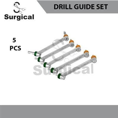 Drill Guide | Set of 5 Pcs | Orthopedic Surgical Instrument