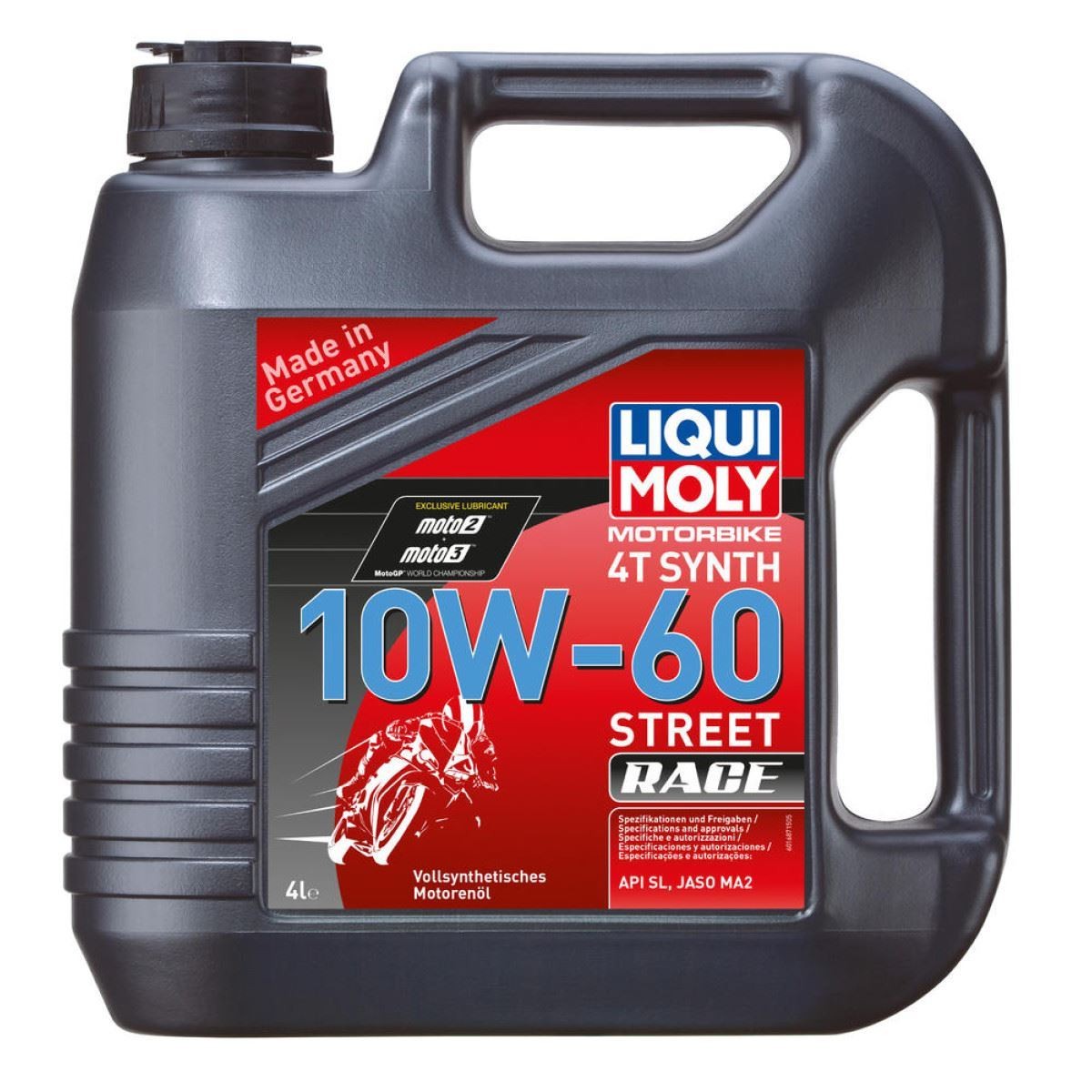 Fits LIQUI MOLY LIM1687 10W60 4L RACE 4T engine oil 10W60 Street rac ⭐UK Stock⭐ - Image 5