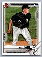 2021 Bowman Draft #BD-43 Wes Kath *WS