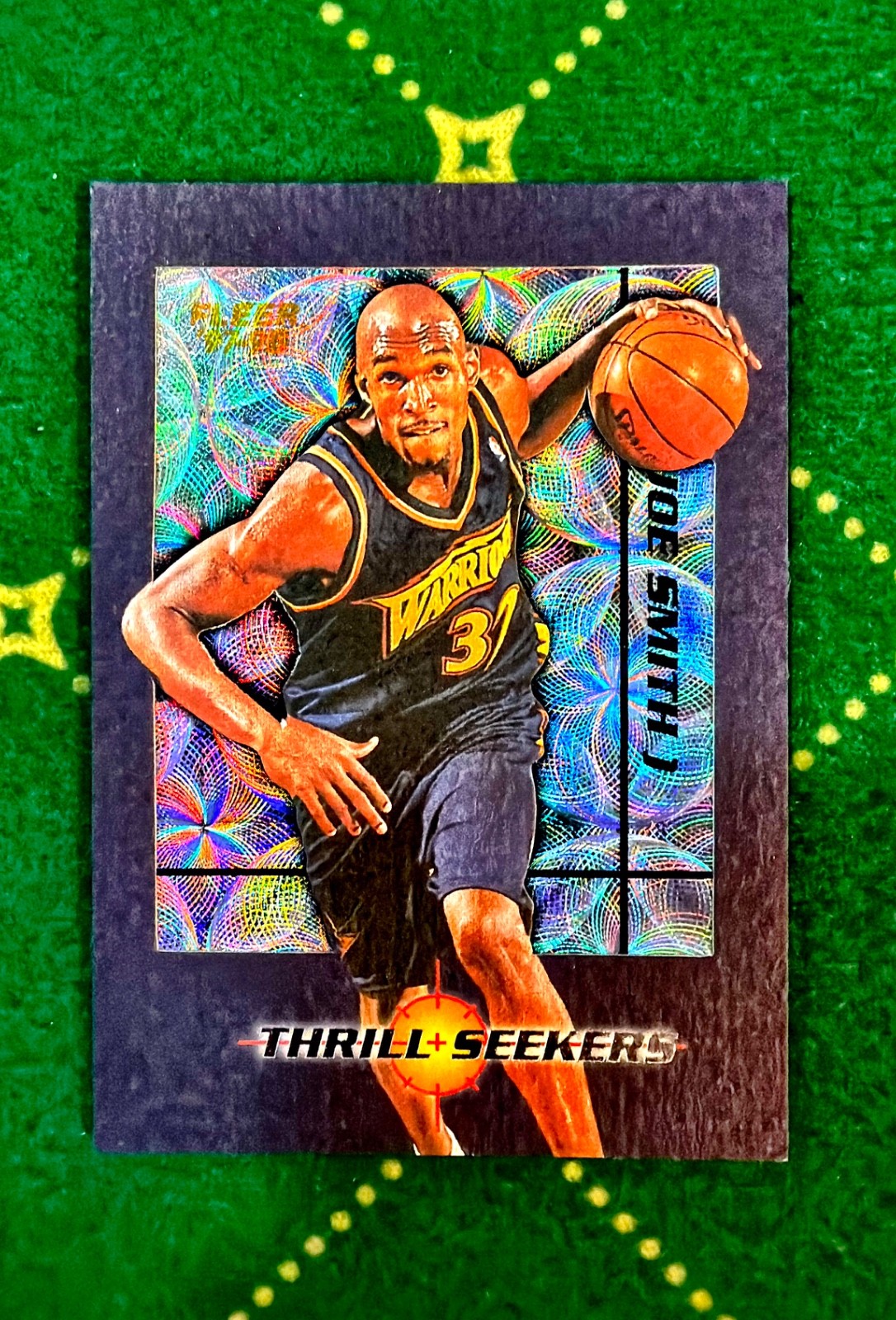 1997-98 Fleer - Thrill Seekers - Joe Smith