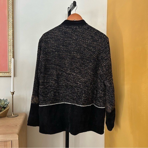 Vintage Flashback Patchwork Jacket Boho Tapestry … - image 5