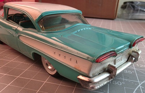 1958 Edsel Pacer Dealer Promo AMT 2 DRHT Model Car Friction 2 Door Hardtop - Picture 7 of 19