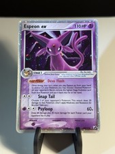 Espeon EX Pokemon 2005 Unseen Forces 102/115 Holo Bleed on eBay