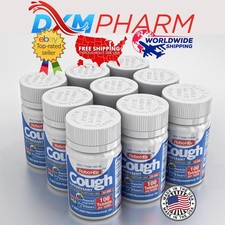 9 PACK Cough Suppressant 100 Tablets 30mg Dextromethorphan HBr
