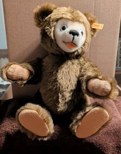 STEIFF Vintage Teddy Bear 0255/35 Button in Ear Germany Mohair Clifford Berryman