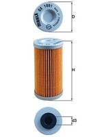 Mahle ÖLfilter OX 1091 FüR BMW BMW Motorcycles Sherco