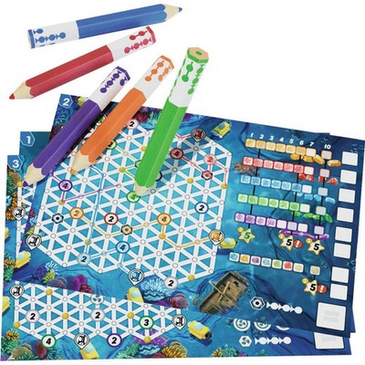 Amigo 02411 - Pick a Pen: Riffe Kinderspiel für 2-4 Spieler (ab 8 Jahre)
