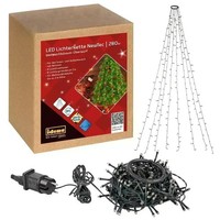 Idena Lichterkette Newtec Weihnachtsbaum-ÜBerwurf 280 Led Warmweiß FüR Innen &