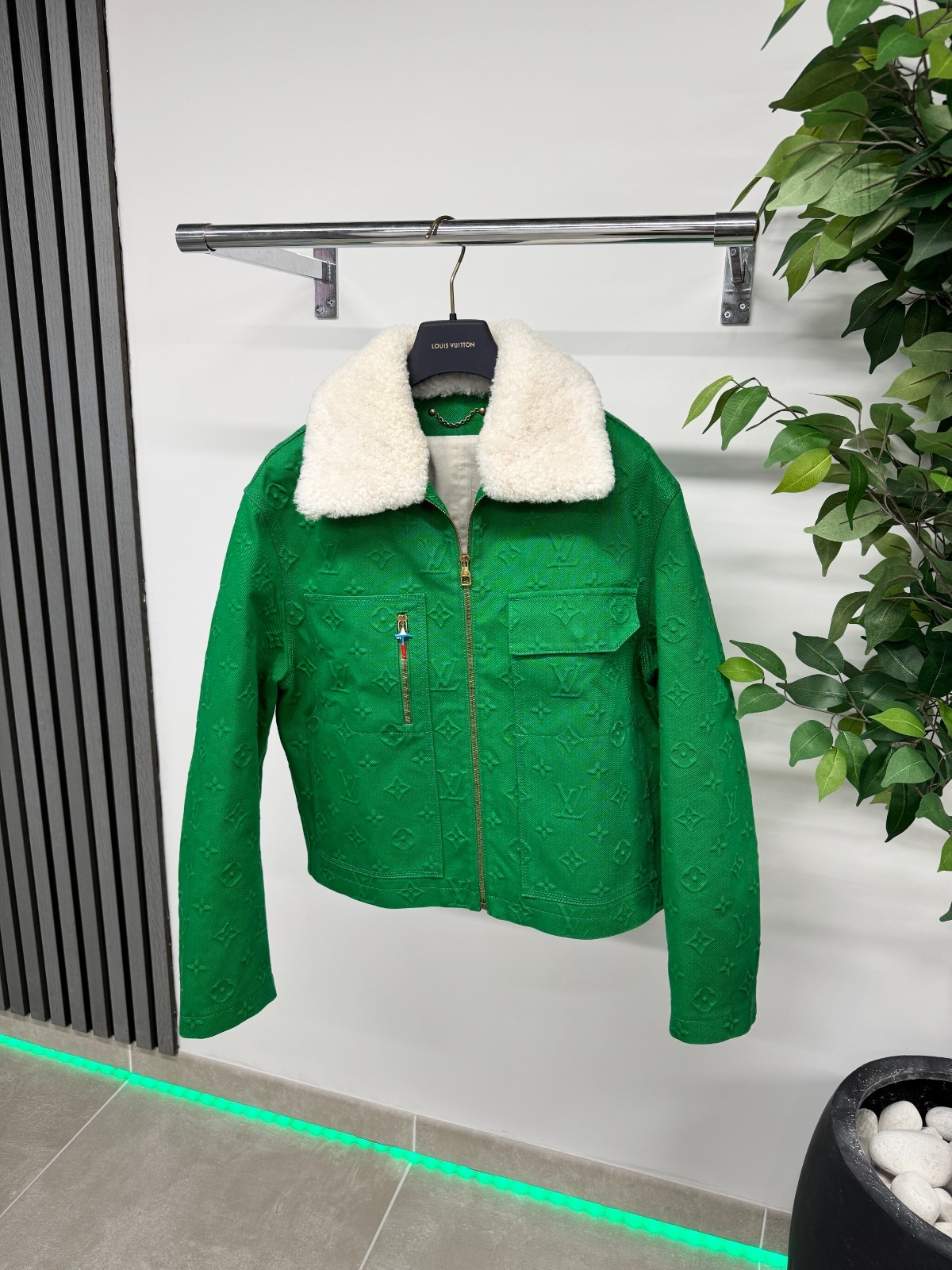 Louis Vuitton x Virgil Abloh 1A96UD Monogram Workwear Jacket RRP £4000 / UK. S *