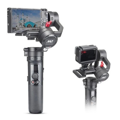 Zhiyun Crane M2 Gimbal Stabilizer for Go Pro, Handheld with 360° Rotation Black
