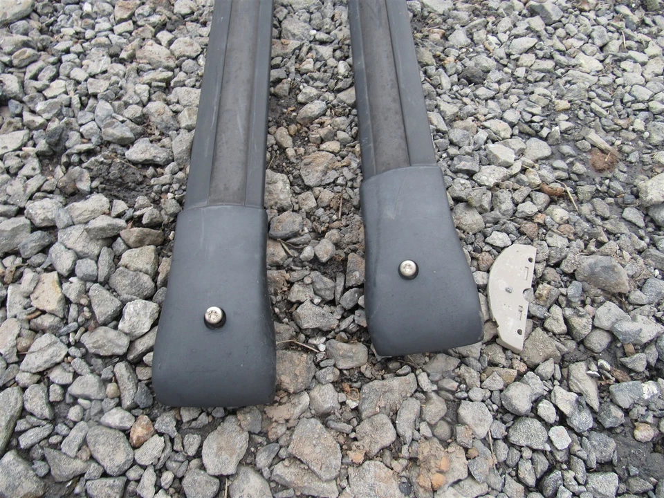 00-04 Subaru Outback - Roof Rack Cross Bars Pair Set OEM Luggage Rails - Imagem 4 de 4