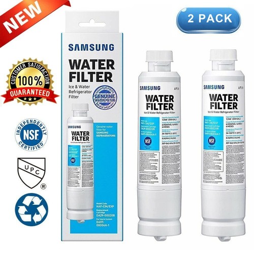 Samsung DA29-00020B HAF-CIN/EXP Refrigerator Water Filter 2 Pack NEW SEALED