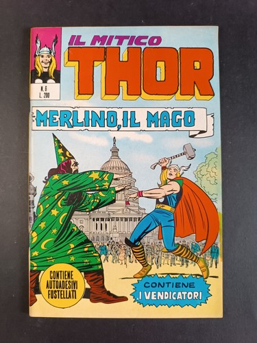 Comic DER MYTHISCHE THOR und Horn Nummer 6 - mit Aufklebern