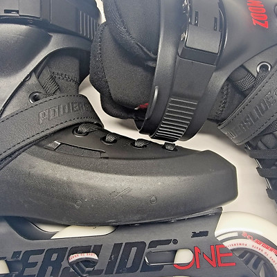 Powerslide Zoom 100 Skates Black Size 5.5-6.0 (37-38)