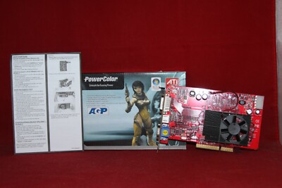 PowerColor ATI Radeon X1650PRO 256MB 64BIT, AGP Graphics Card