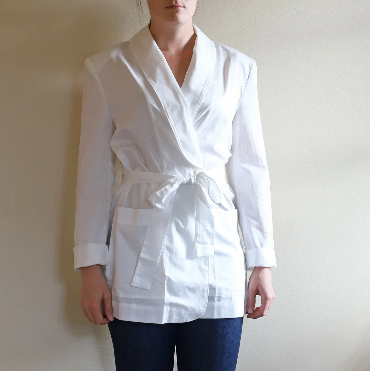 Tibi tuxedo top