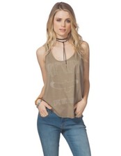 RIP CURL LIVE SHOW TANK TOP Heather Grey TEE SHIRT MEDIUM code 17-90
