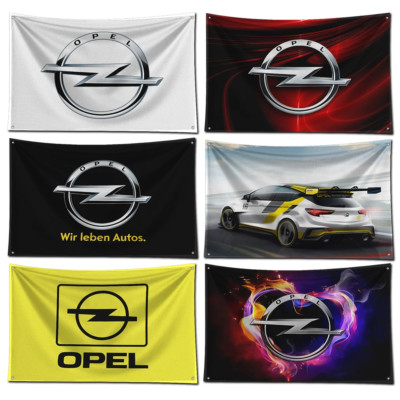 Opel fFag original advertising 3X5FT white new vectra experience freedoms car