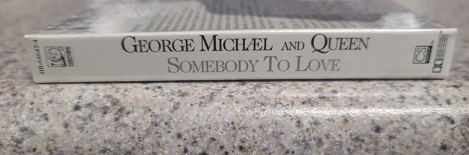 George Michael / Queen - Somebody To Love Cassette Single SEALED - Image 3 of 3