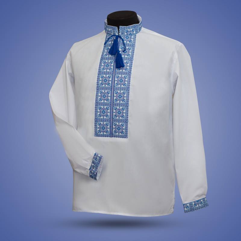 Ukrainian embroidered shirt for man, sorochka, vyshyvanka of cotton, 2