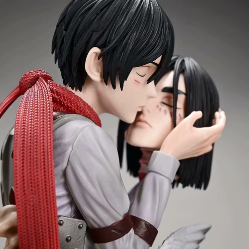 Attack on Titan: The Final Season Mikasa Holding Eren Head Statue Figur Modell - Bild 10 von 10