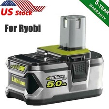 For RYOBI P108 18V One Plus High Capacity Battery 18 Volt Lithium-Ion New 5.0Ah