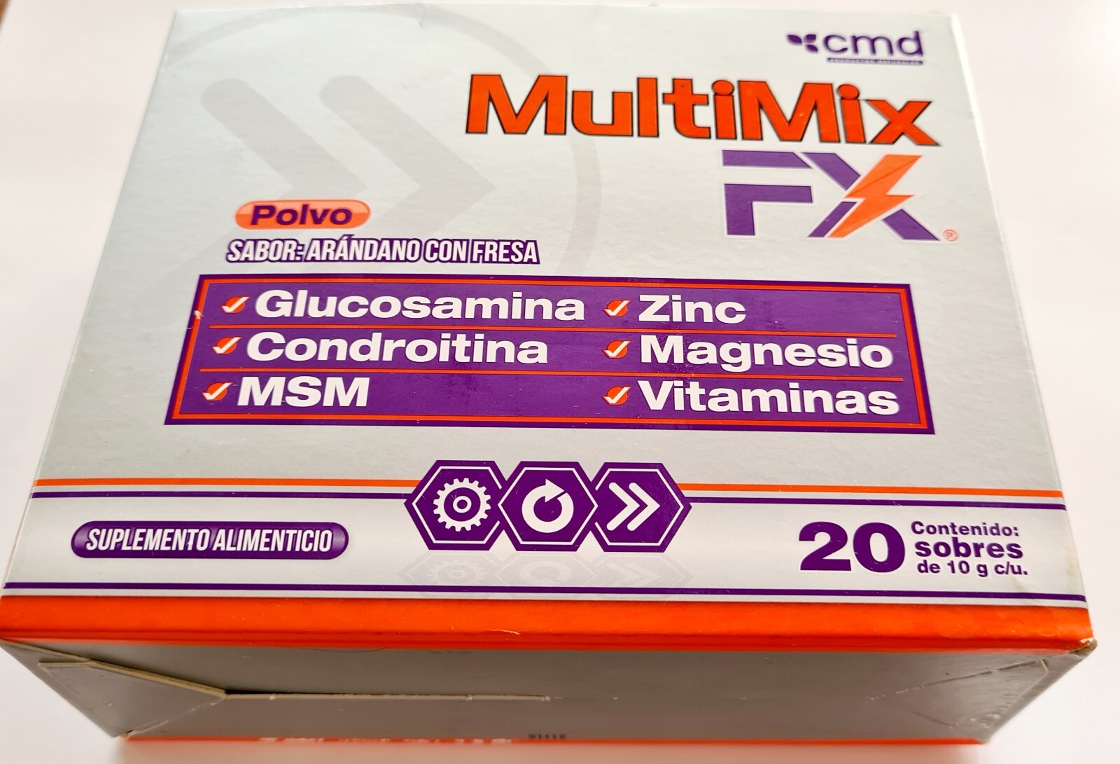 MultiMix FX Polvo/Powder Glucosamide Magnesium Zinc 20 envelopes ...