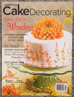 American Cake Decorating One Their Wonders July August 2015 FREE SHIPPING!