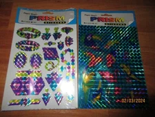 Vintage Paper Magic Prism Stickers 1 Sheet USA U Pick NOT a LOT