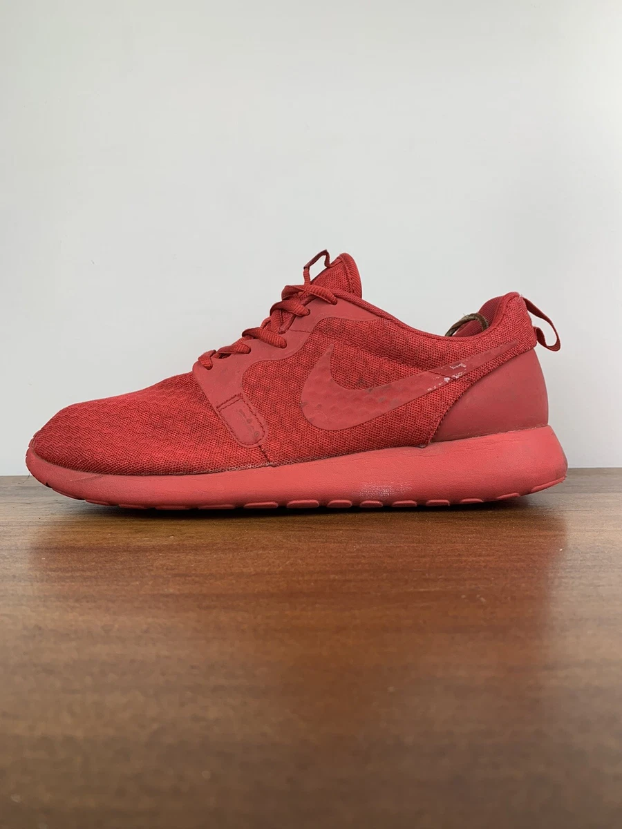 Mala fe Destruir tallarines Nike Roshe One Run Triple Red 636220-660 Athletic Running Sneaker Size Mens  9.5 | eBay