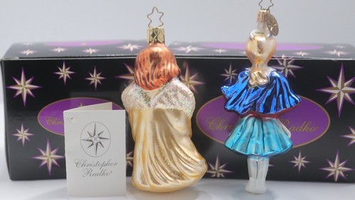 Christopher Radko - Inge Glas Ornament Christmas Retired Designer Glass - Picture 4 of 5