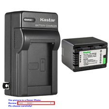 Kastar Battery AC Wall Charger for Panasonic VW-VBK360  SDR-H100 SDR-H100K
