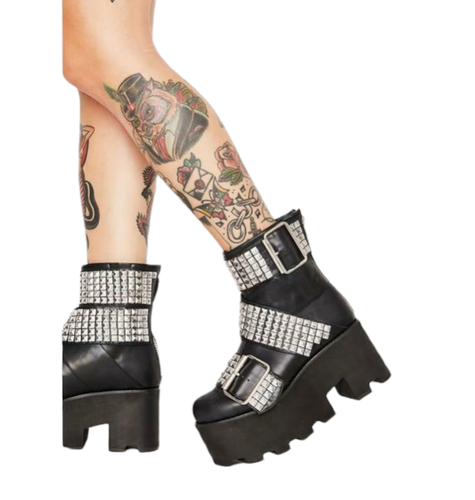 black platforms dolls kill