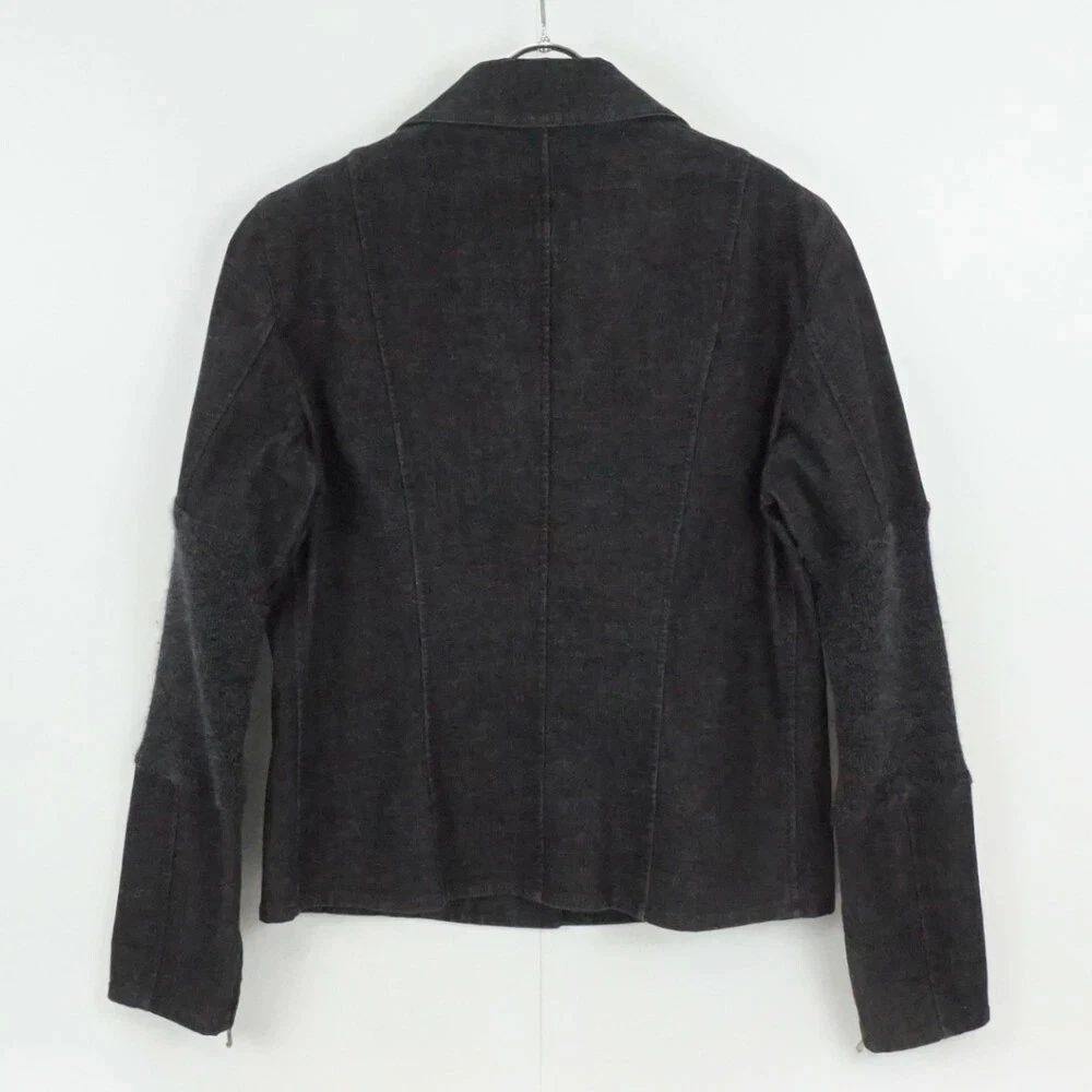 Giacca di jeans CHANEL 03A denim 42 nero donna